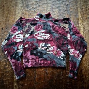 Zara Pull-over Puff Sleeve Sweater (Size S)